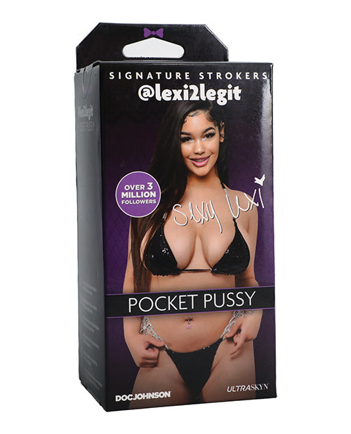 The Soft Hum Signature Strokers Girls of Social Media ULTRASKYN Pocket Pussy - @lexi2legit