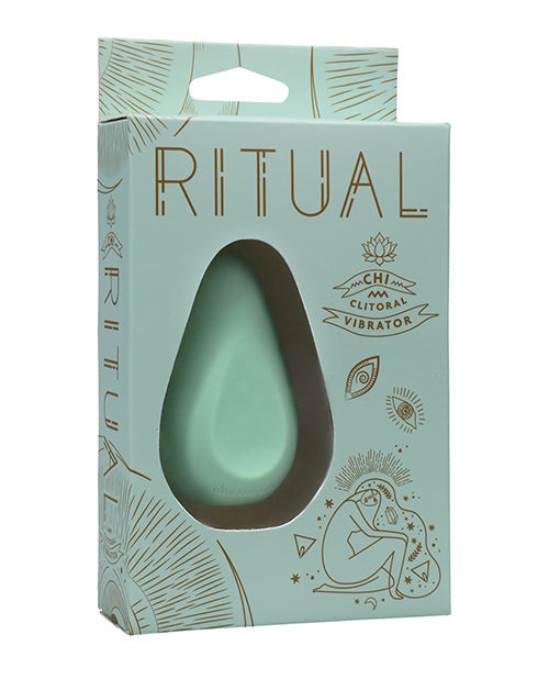 The Soft Hum RITUAL Chi Rechargeable Silicone Clit Vibe - Mint