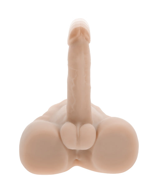 The Soft Hum Evolved Easy Rider Thrusting &amp; Vibrating Life-Like Dildo - Light