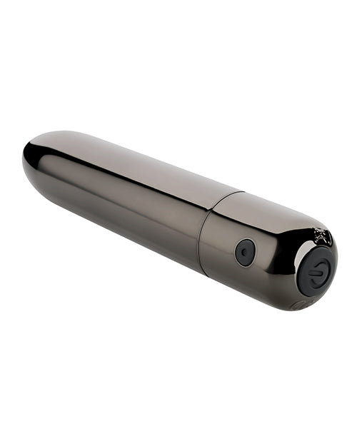 The Soft Hum Evolved Real Simple Rechargeable Bullet - Black Chrome