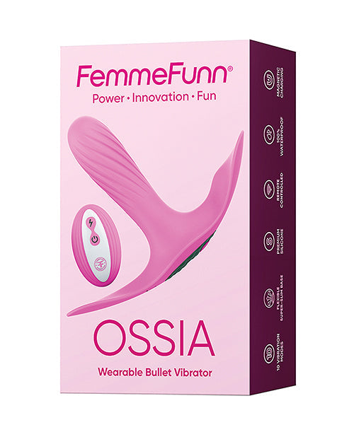 The Soft Hum Femme Funn Ossia Wearable Vibrator - Pink