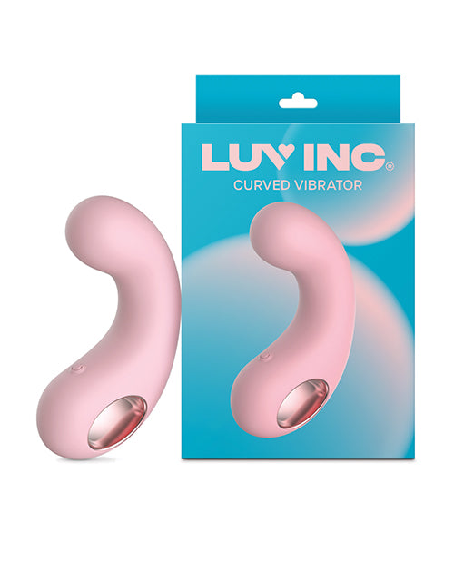 The Soft Hum Luv Inc. Curved Vibrator - Light Pink