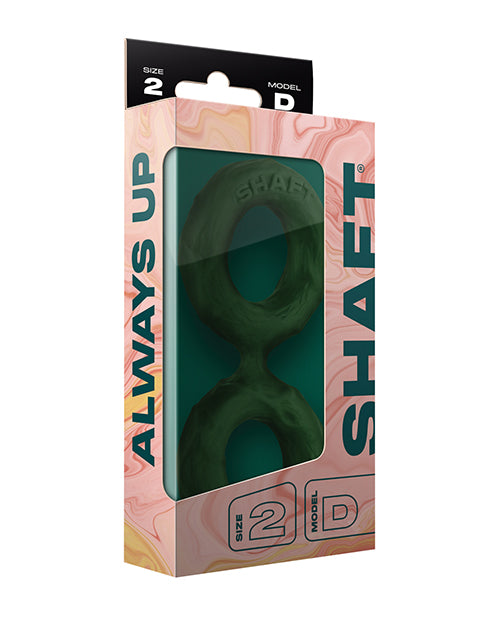 The Soft Hum Shaft Double C-Ring - Medium Green