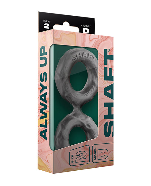 The Soft Hum Shaft Double C-Ring - Medium Gray