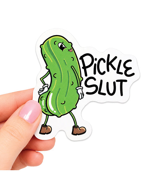 Pickle Slut Funny Vinyl Sticker
