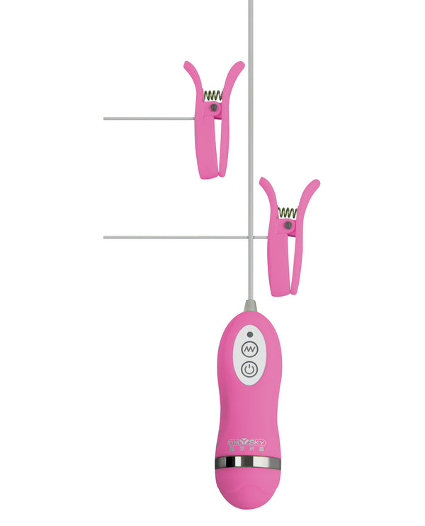 The Soft Hum GigaLuv Vibro Clamps - 10 Functions Pink