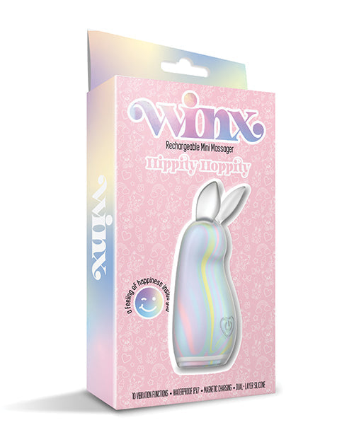 The Soft Hum WINX Hippity Hoppity Squishy Silicone Vibrator - Multi-Color