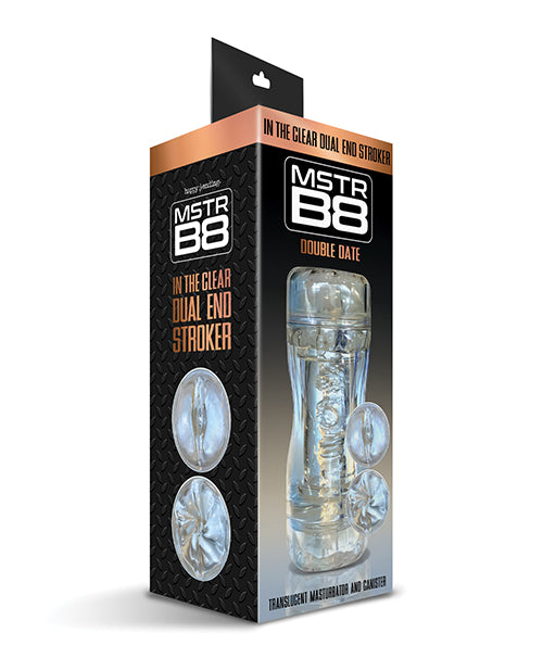 The Soft Hum MSTR B8 Double Date In the Clear Dual End Stroker