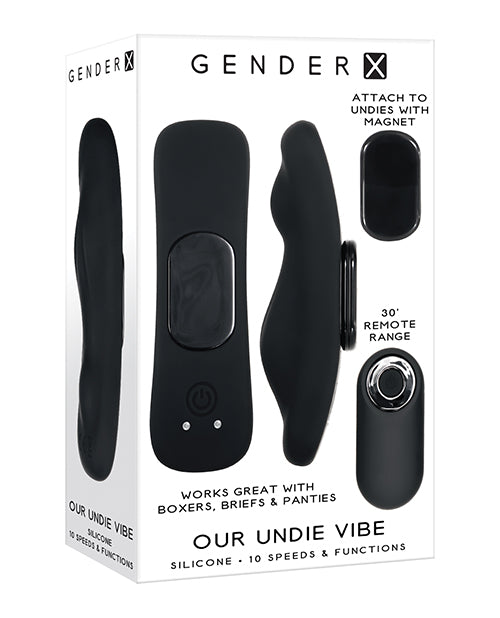 The Soft Hum Gender X Our Undie Vibe - Black