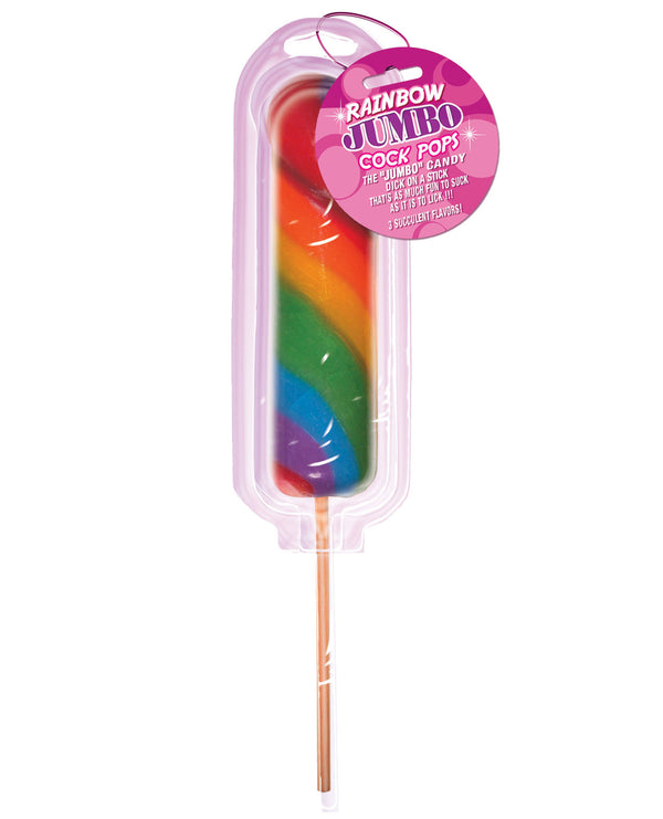 The Soft Hum Jumbo Rainbow Pecker Pop on Blister Card