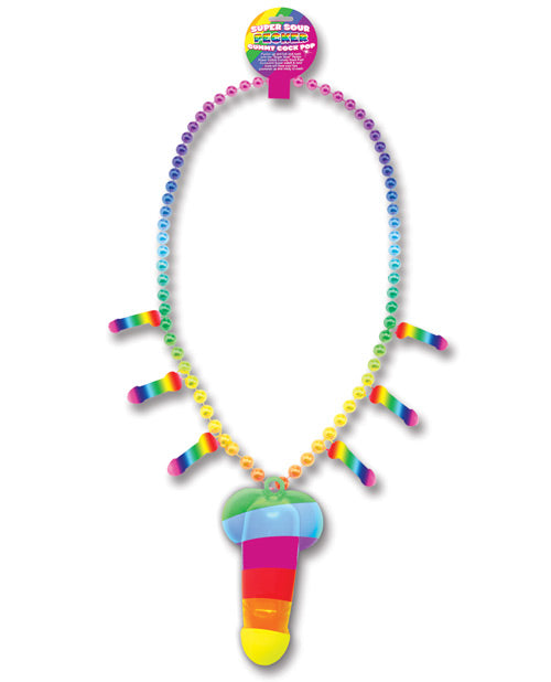 The Soft Hum Rainbow Pecker Whistle Necklace