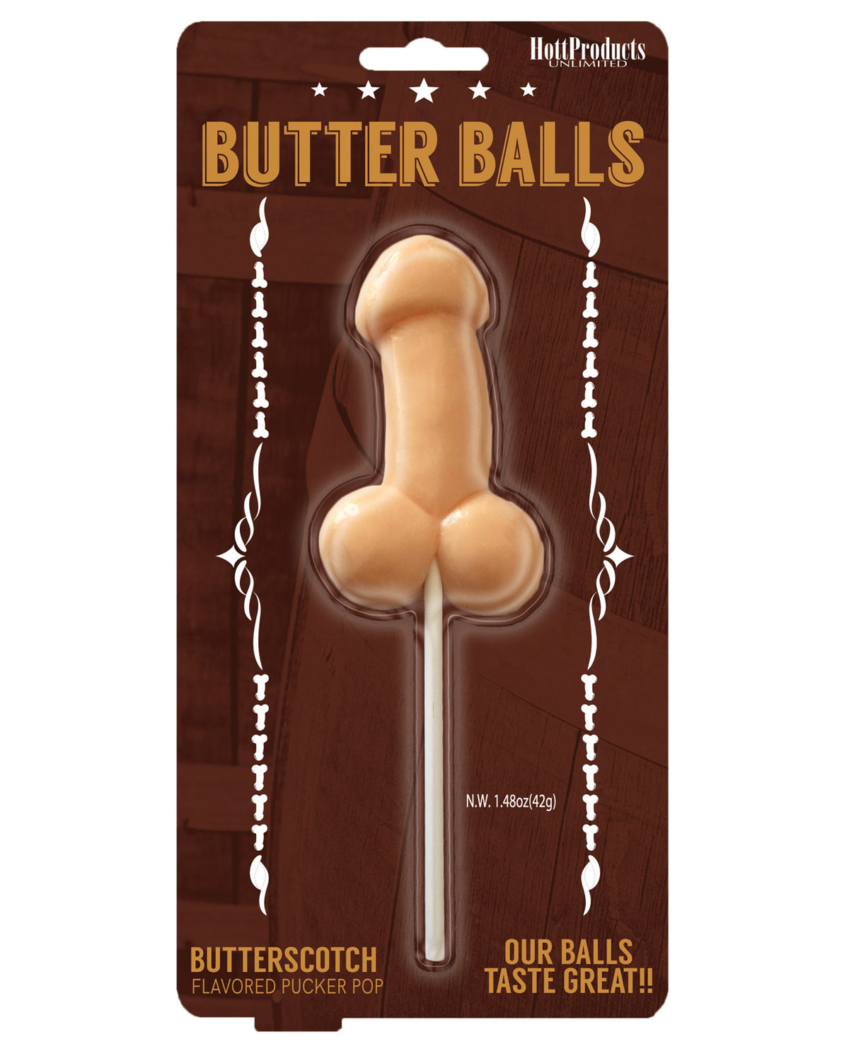 The Soft Hum Butter Balls Pecker Pop - Butterscotch