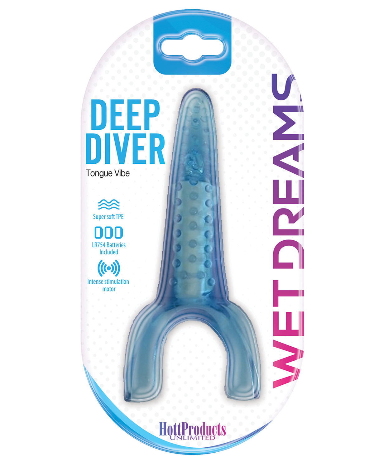 The Soft Hum Tongue Star Deep Diver Vibe - Blue