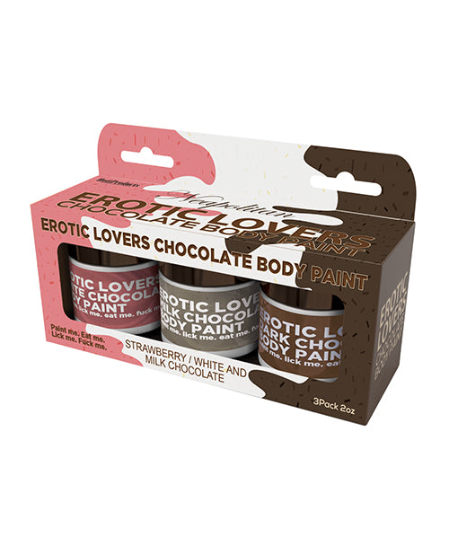 The Soft Hum Erotic Chocolate Body Paints - Asst. Flavors