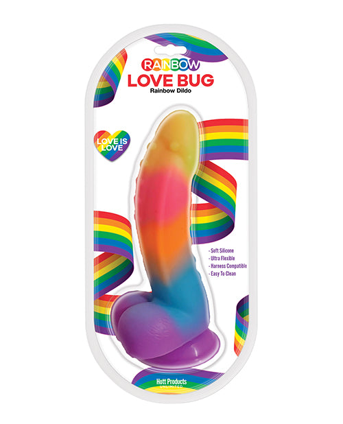 The Soft Hum Love Bug Dildo - Rainbow