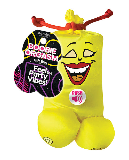 The Soft Hum Boobie Orgasm Gift Bag - Yellow