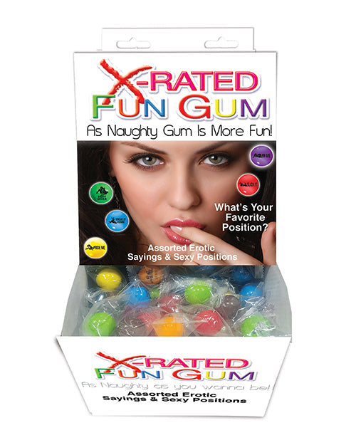 The Soft Hum X-Rated Fun Gum Asst. 144 pc Display