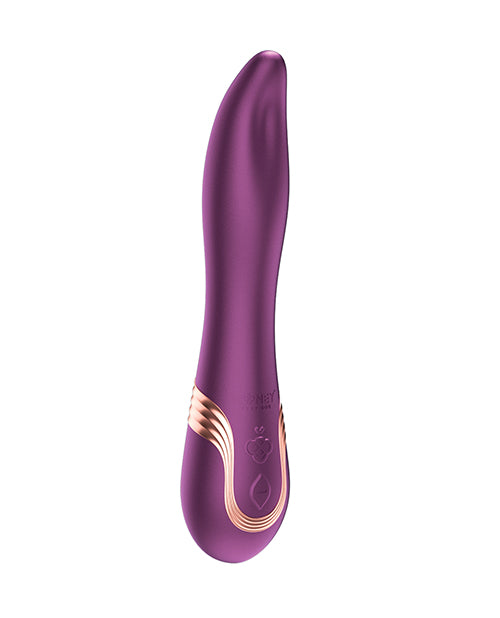 The Soft Hum Fling Tongue like Oral Licking Vibrator - Purple