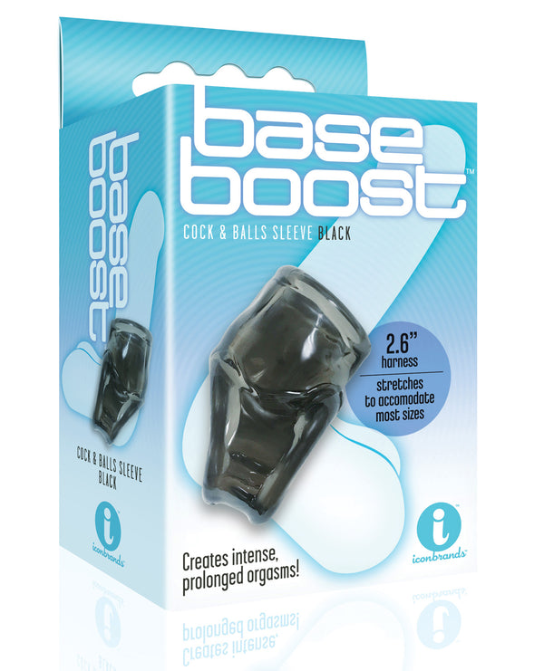 The 9's Base Boost Cock &amp; Balls Sleeve - Black