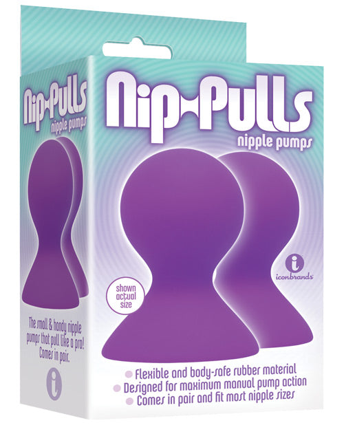 The Soft Hum The 9's Silicone Nip Pulls - Violet