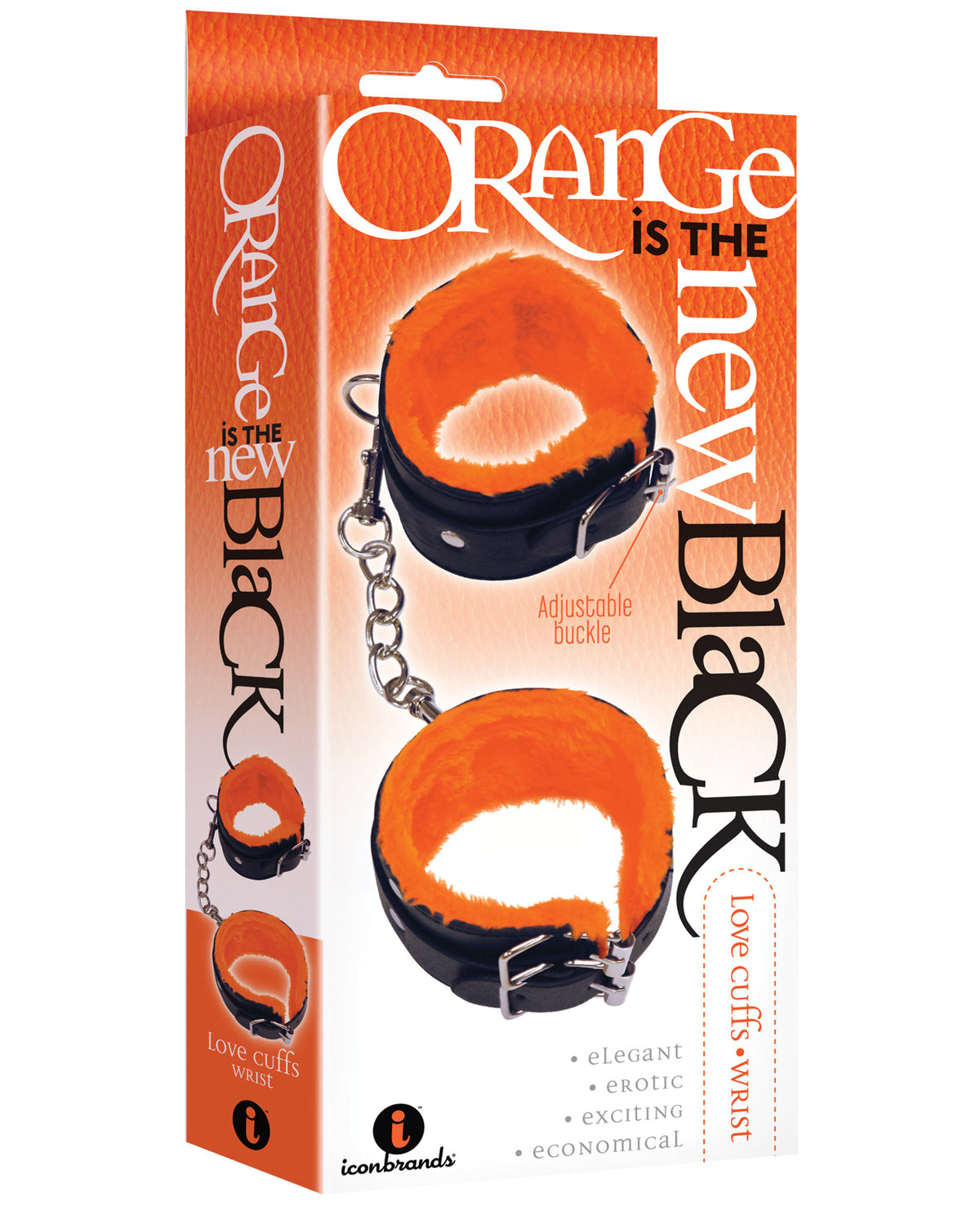 The Soft Hum The 9's Orange is the New Black Wrist Love Cuffs