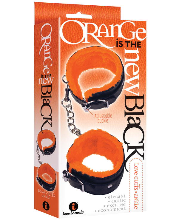 The Soft Hum The 9's Orange is the New Black Ankle Love Cuffs