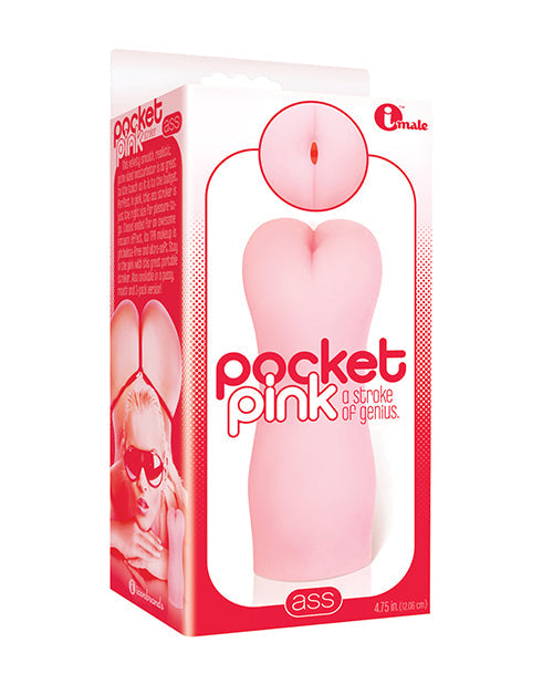 The Soft Hum The 9's Pocket Pink Mini Ass Masturbator