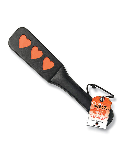 The Soft Hum The 9's Orange is the New Black Slap Paddle - Hearts