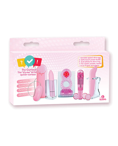 The Soft Hum Try-Curious Vibe Set - Pink
