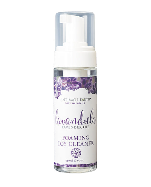 The Soft Hum Intimate Earth Foaming Toy Cleaner - 200 ml Lavandula Lavender Oil and Rosemary Extracts
