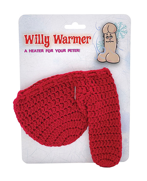 The Soft Hum Willy Warmer A Heater for your Peter - Red