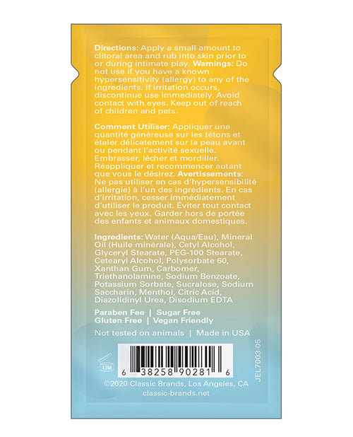 The Soft Hum Joy Buzzer Naked Foil - 4 ml Pack of 24