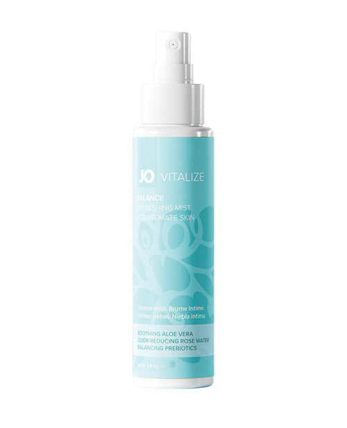 The Soft Hum JO Vitalize Balance Refreshing Intimate Mist - Rose Scented - 2 oz Bottle