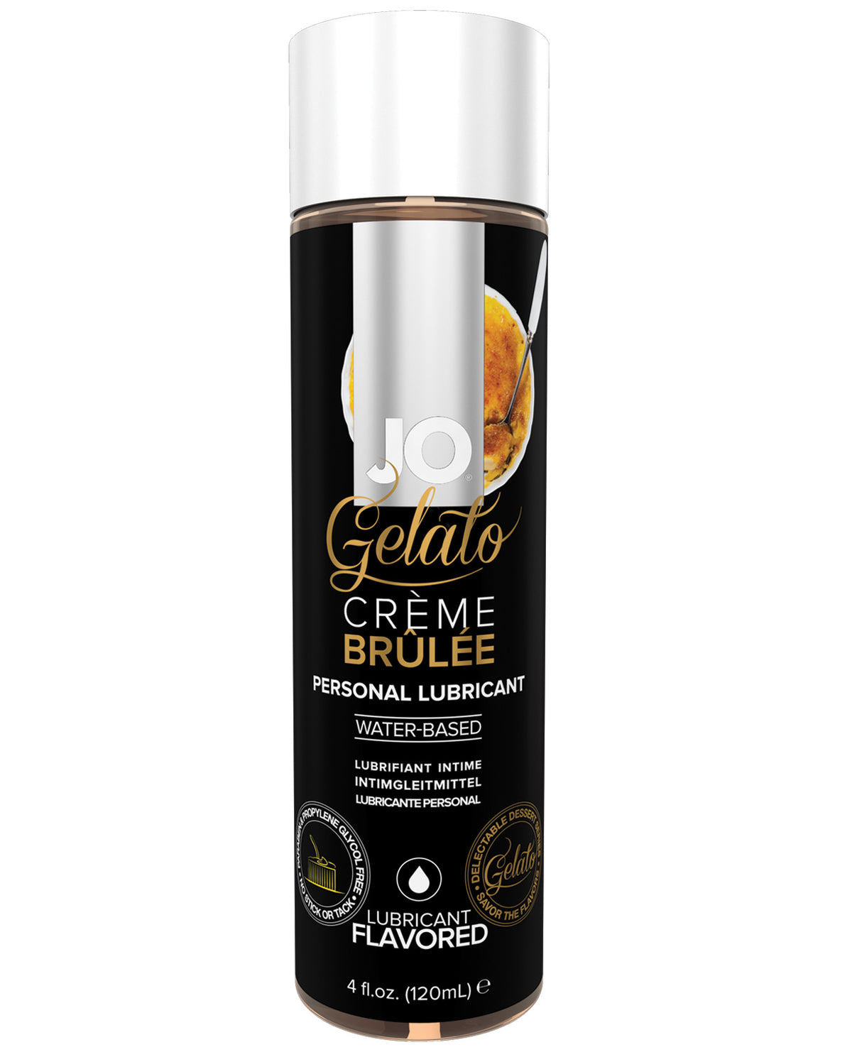 JO Gelato - Creme Brulee Lubricant 4 oz