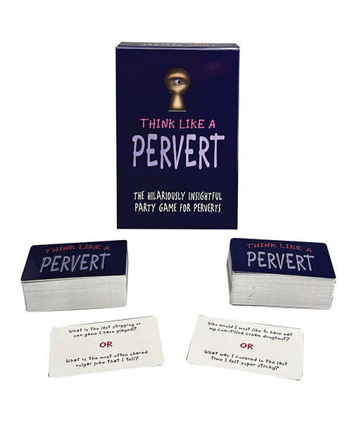 The Soft Hum Think Like A Pervert Party Game