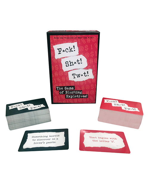 The Soft Hum F*ck! Sh*t! Tw*t! Card Game