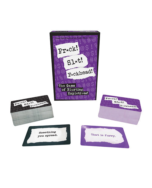 The Soft Hum Pr*ck! Sl*t! F*ckhead! - The Game of Blurting Expletives