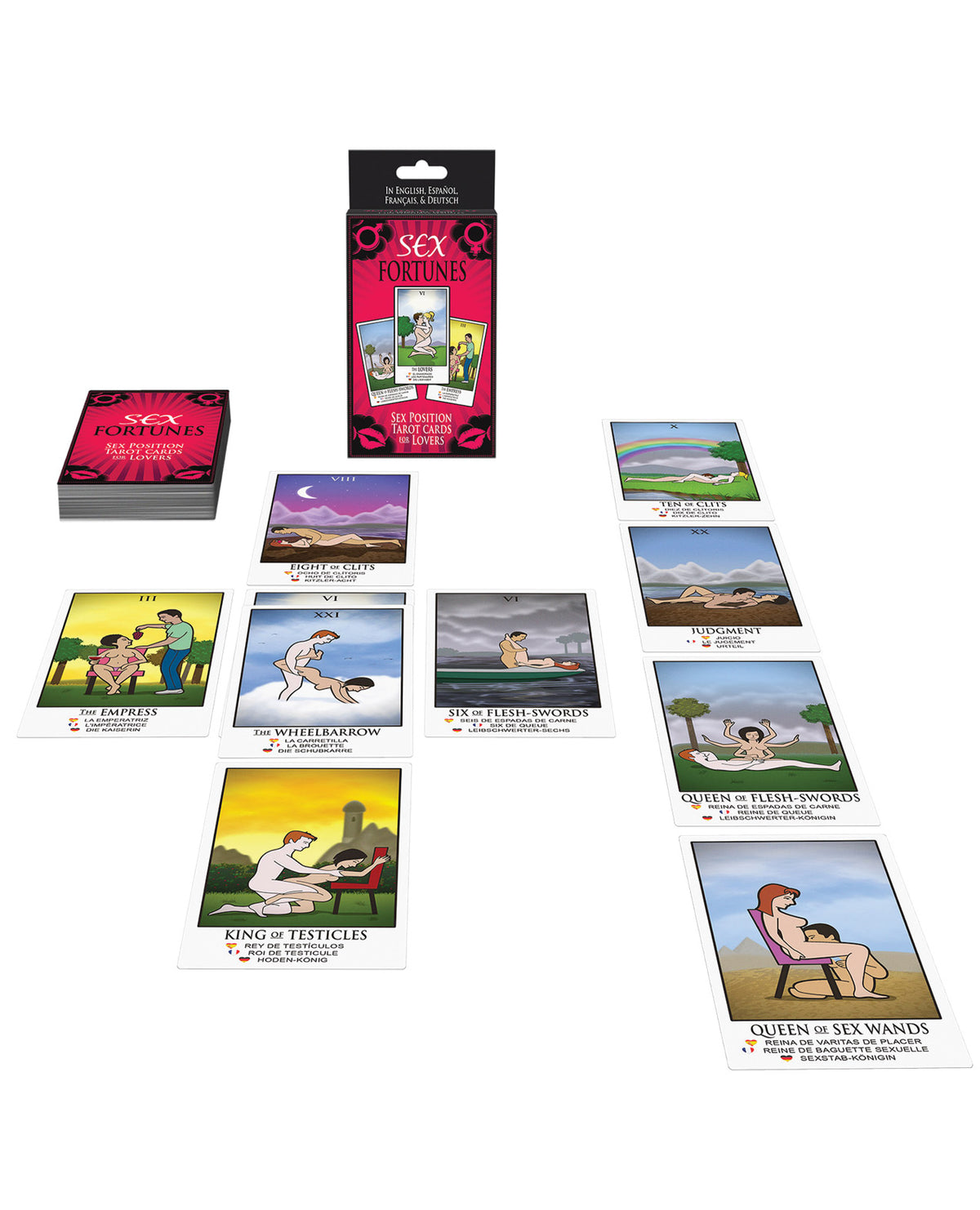 The Soft Hum Sex Fortunes Tarot Cards for Lovers
