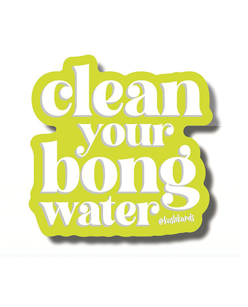 The Soft Hum Bong Water Sticker - Pack of 3