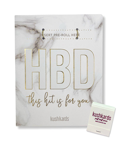The Soft Hum HBD Birthday Greeting Card w/Matchbook