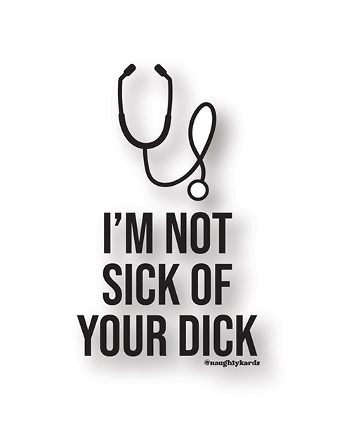 The Soft Hum Sick Dick Naughty Sticker - Pack of 3