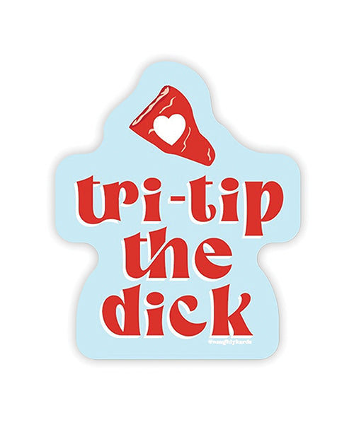 The Soft Hum Tri-Trip Naughty Sticker - Pack of 3