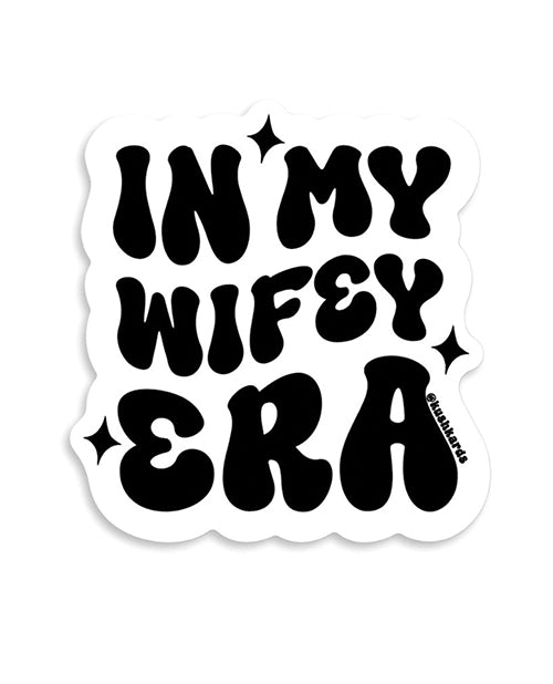 The Soft Hum In My Wifey Era Sticker - Pack of 3