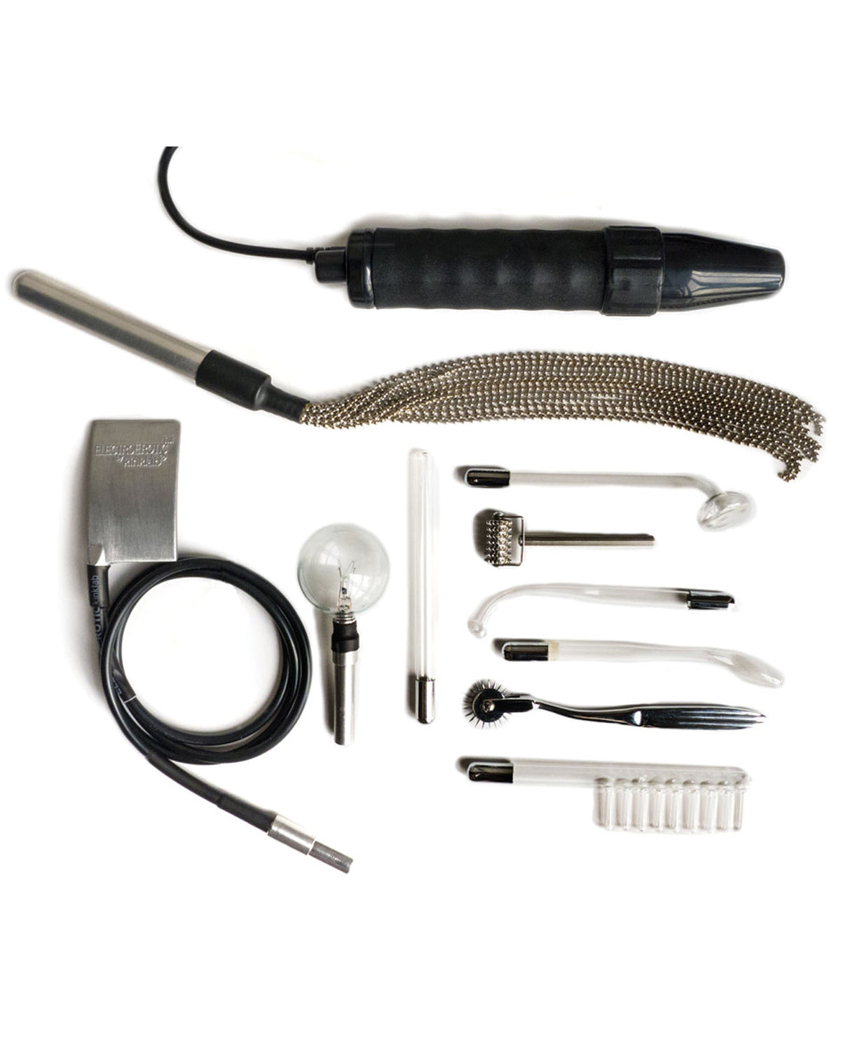 The Soft Hum KinkLab Agent Noir Electro Erotic Neon Wand Kit