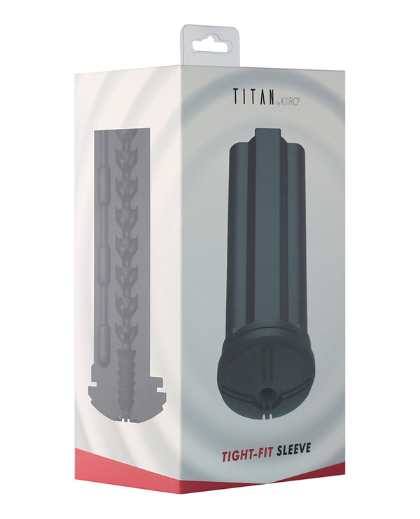 The Soft Hum Kiiroo Tight Fit Sleeve For Titan - Black