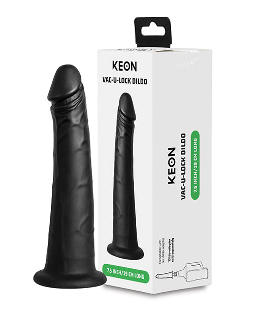 The Soft Hum Kiiroo Keon Vacuum Lock Dildo - Black