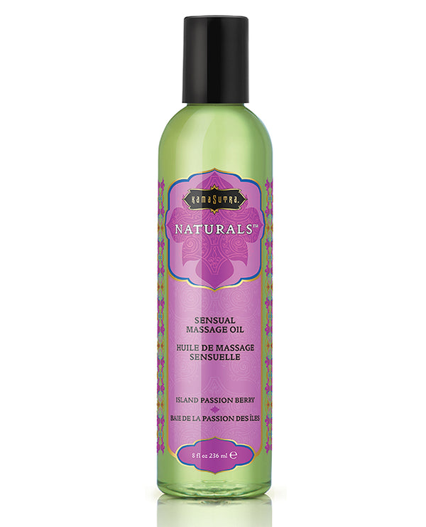 The Soft Hum Kama Sutra Naturals Massage Oil - Island Passion Berry
