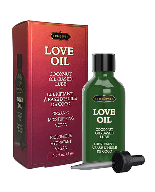 The Soft Hum Kama Sutra Love Oil Coconut Oil-Based Lube - Mini