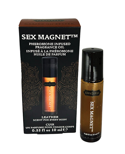 The Soft Hum Kama Sutra Sex Magnet Pheromone Roll On Oil - Leather