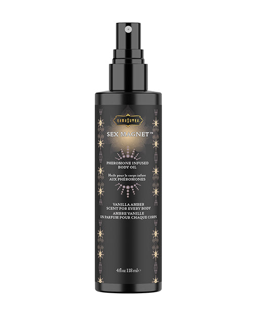 The Soft Hum Kama Sutra Sex Magnet Pheromone Body Spray -Vanilla Amber 4 oz